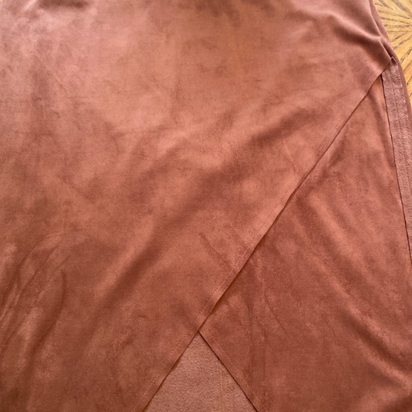 INC International Concepts Faux Suede Skirt - NWOT - Picture 12 of 13